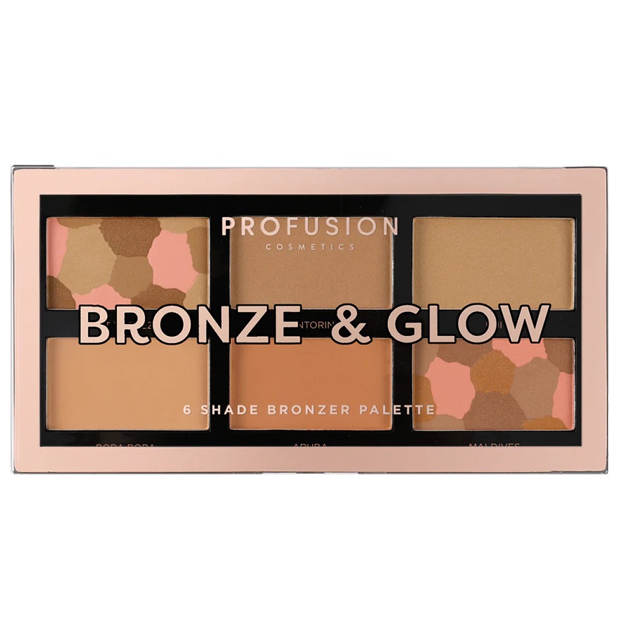 Bronze Amp; Glow Palette Paletka Na Kontúrovanie 15,6 G