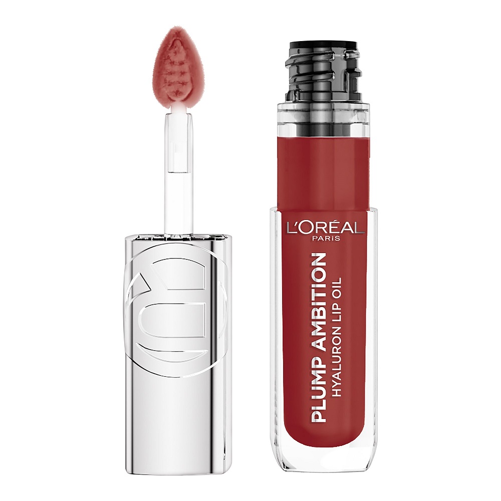 Plump Ambition Hyaluron Lip Oil Plump Ambition Výživný Olej Na Pery 390 Cherry Cherie 5 Ml