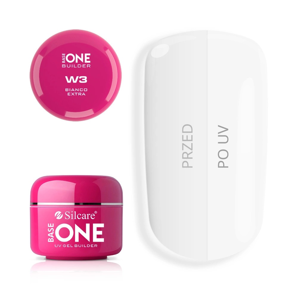 _UV Base One Bianco W3 Extra Gél Na Nechty 5g