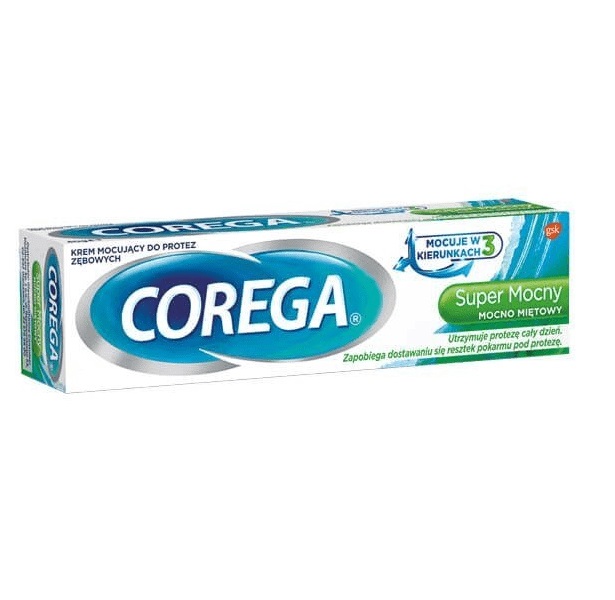 _Super Strong Mint Krém Na Fixáciu Zubných Náhrad 70g