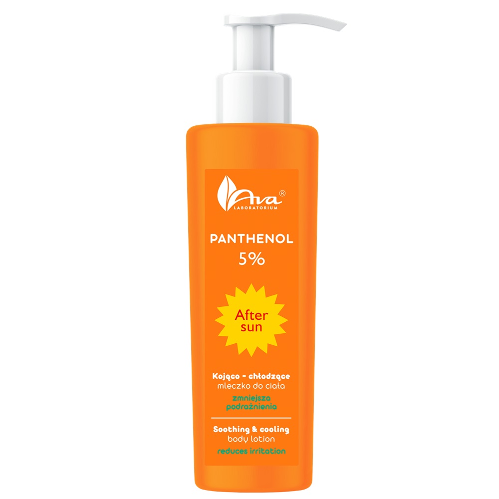 Panthenol 5% Upokojujúce A Chladivé Telové Mlieko Po Opaľovaní 200ml