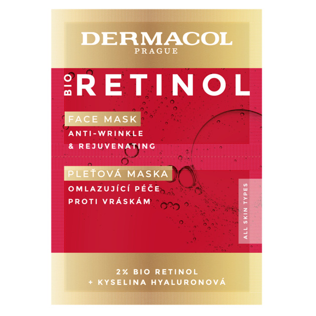 Bio Retinolová Pleťová Maska Proti Vráskam 16ml