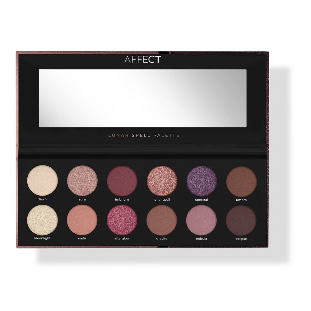 Lunar Spell Eyeshadow Palette Zoznam Očných Tieňov 12x2g