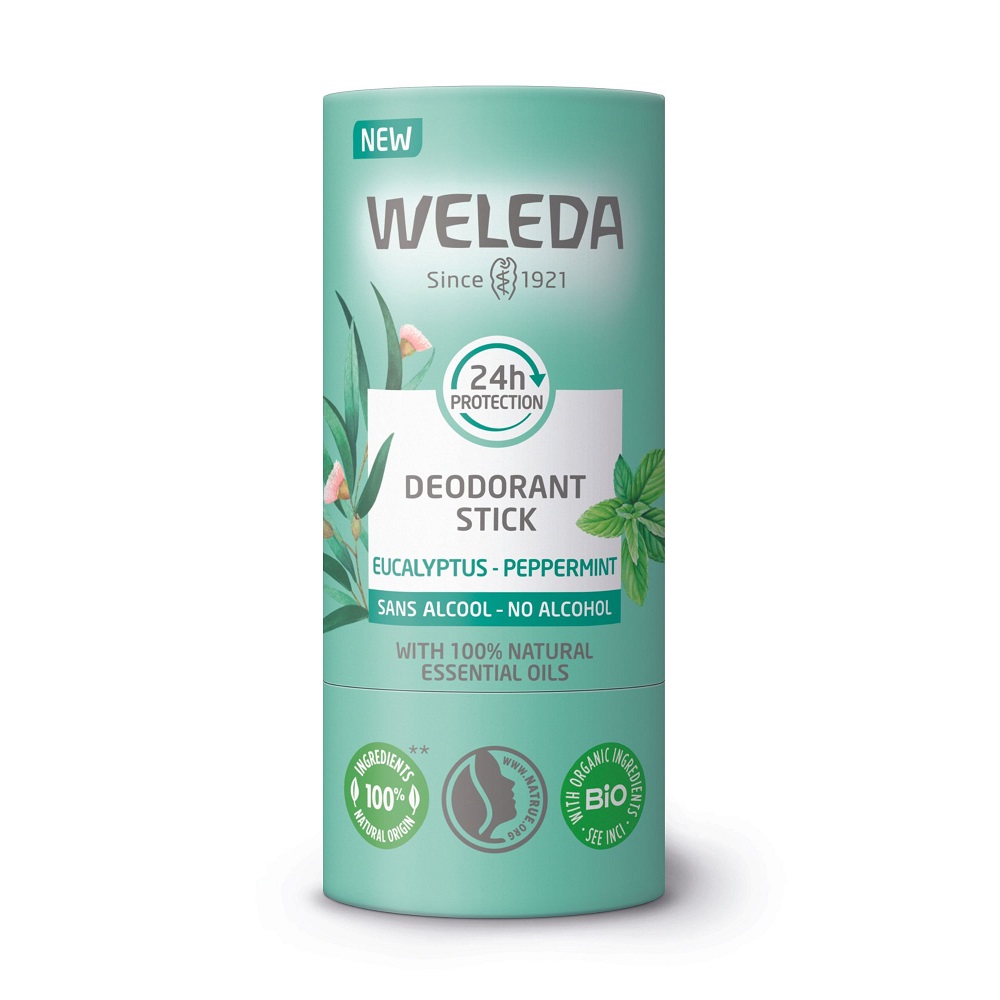 Dezodoranty W Sztyfcie Dezodorant V Tyčinke S Vôňou Eukalyptu A čIernej Mäty, 50 G