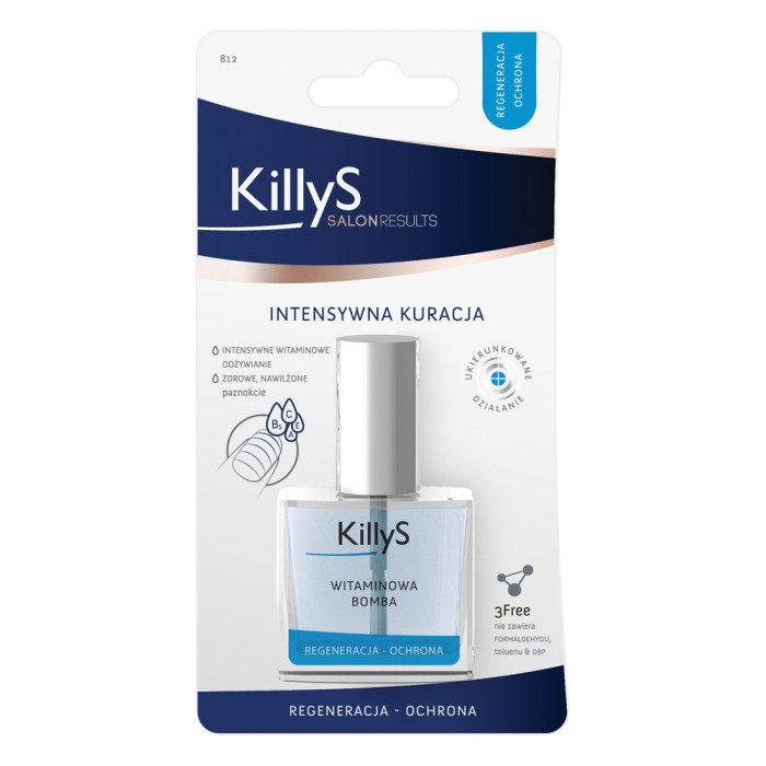 _Salon Výsledky Vitamin Booster Vitamínová Bomba Intenzívne Ošetrenie Kondicionér Pre Oslabené A Lámavé Nechty 10ml