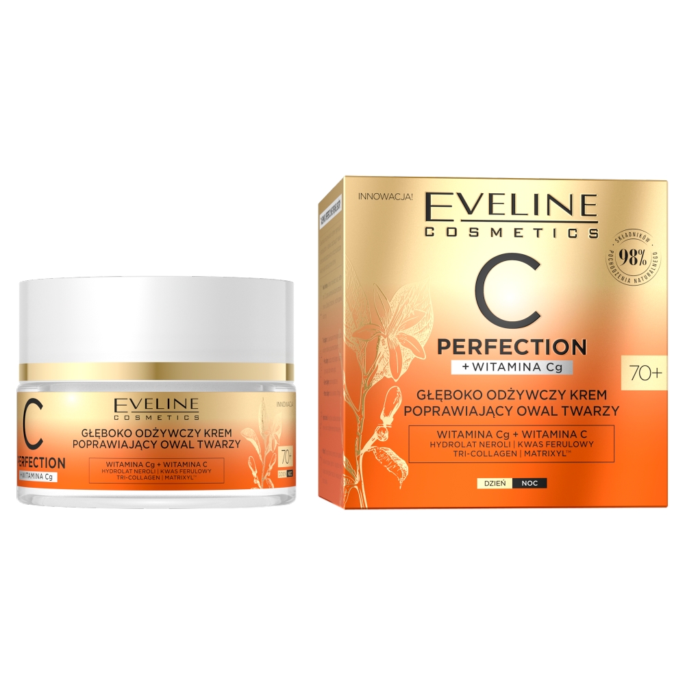 C-Perfection Hlboko Vyživujúci Krém Na Vylepšenie Oválu Tváre 70+ 50 Ml