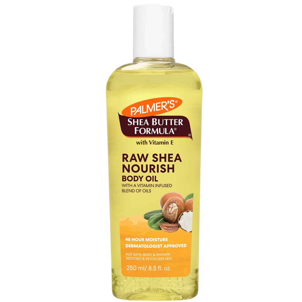 Shea Formula Raw Shea Nourish Body Oil – Výživný Telový Olej 250 Ml