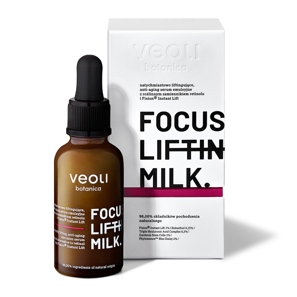 Focus Lifting Milk Liftingové Emulzné Sérum Na Tvár S Bakchiami 30ml