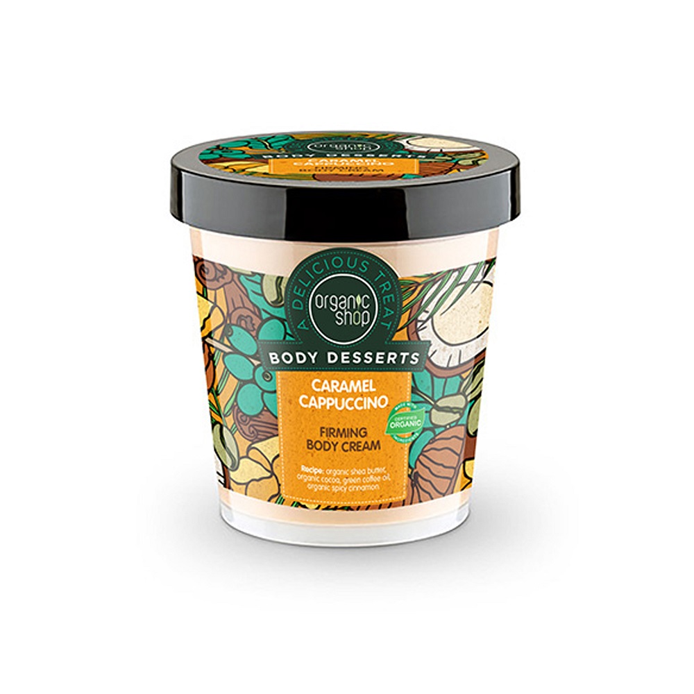 Body Dessertsy Spevňujúci Telový Krém Caramel Cappuccino 450ml
