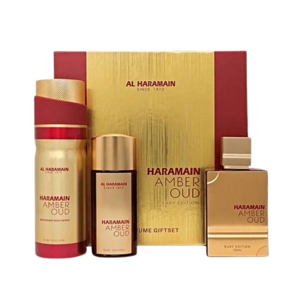 Amber Oud Ruby Edition Sada Parfumovaná Voda V Spreji 75ml + Parfumovaná Voda V Spreji…