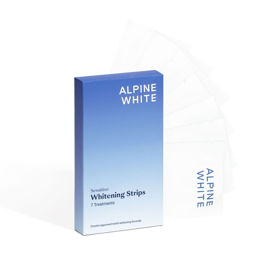 Whitening Strips Sensitive Bieliace Pásiky Pre Citlivé Zuby 14ks