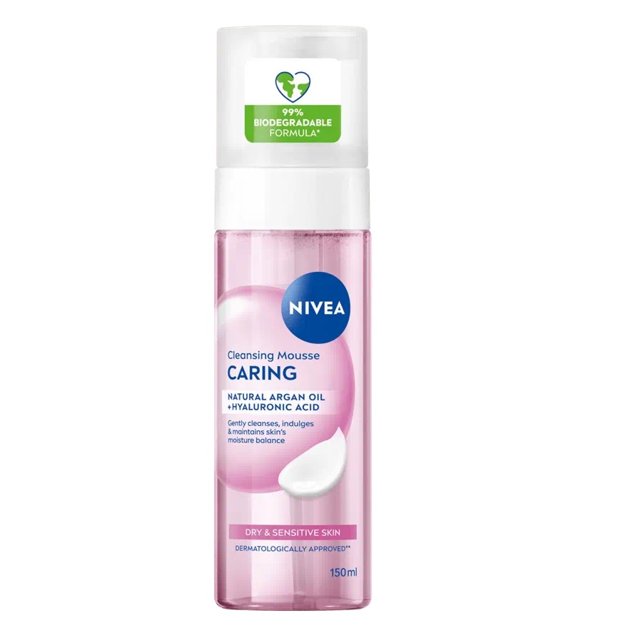 Caring Vyživujúca čIstiaca Pena Na Tvár 150 Ml