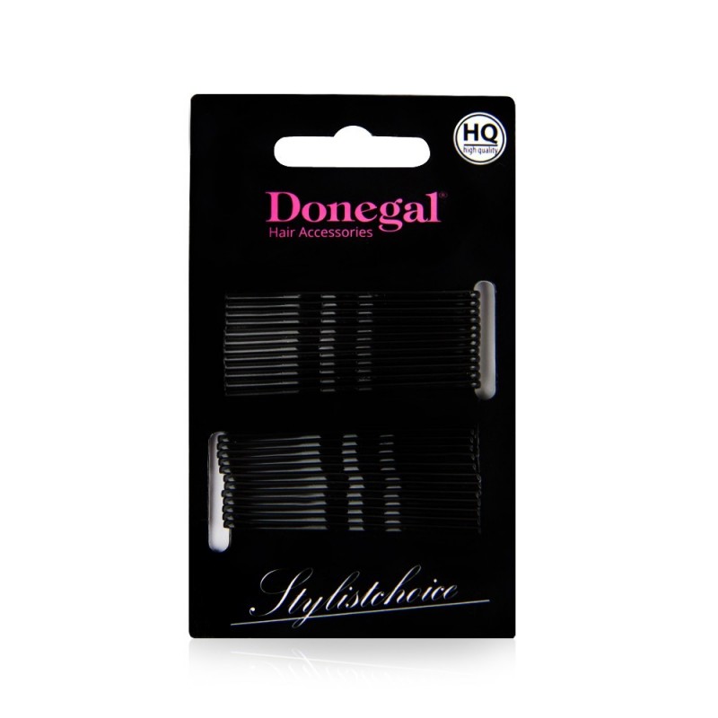 _Hair Pins Black 5cm 24ks. 5091