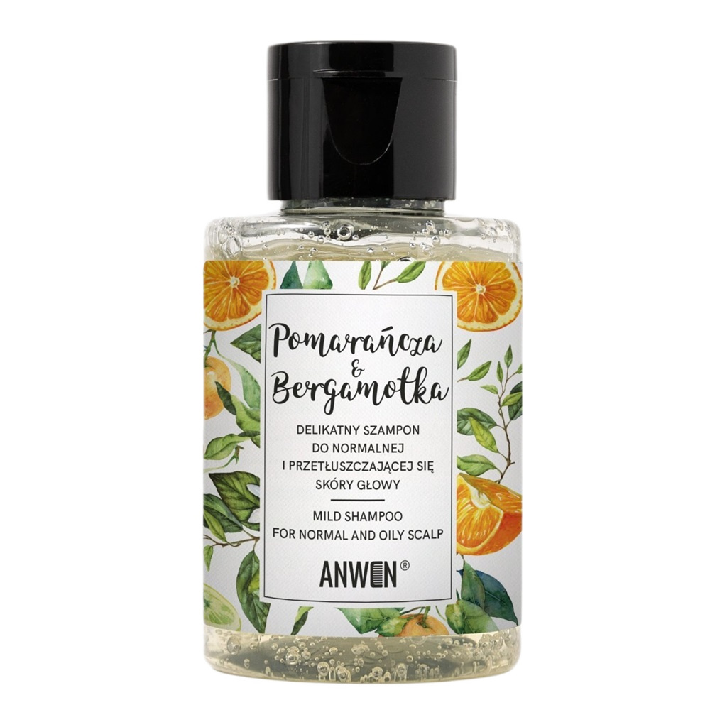 Jemný šAmpón Na Normálnu A Mastnú Pokožku Hlavy Pomaranč A Bergamot 50ml