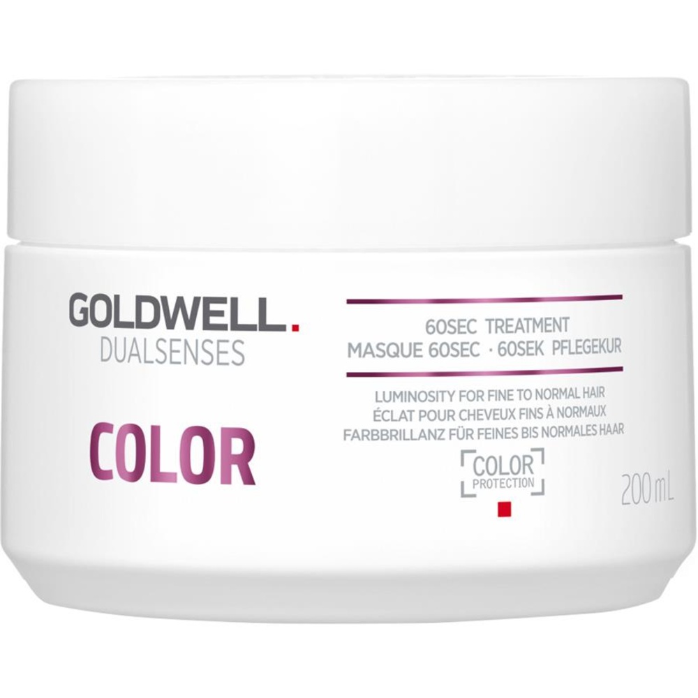 Dualsenses Color 60sec Treatment 60-Sekundová Lesklá Kúra Pre Jemné A Normálne Vlasy 200ml
