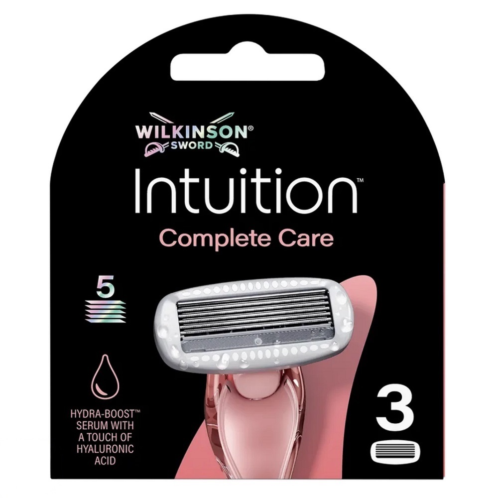 Intuition Complete Care Náhradné čEpele Do Holiaceho Strojčeka Pre žEny, 3 Ks