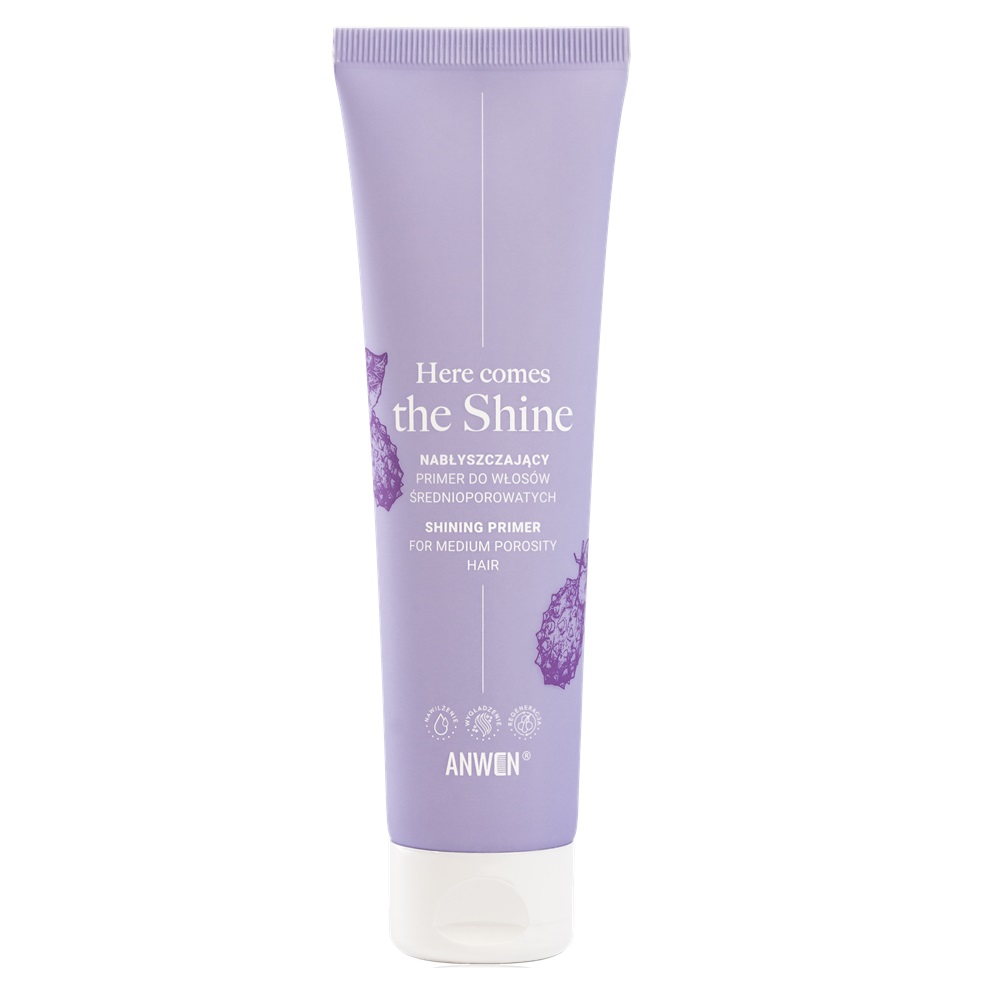 _Here Comes The Shine Lesklý Podklad Pre Stredne Porézne Vlasy 100ml