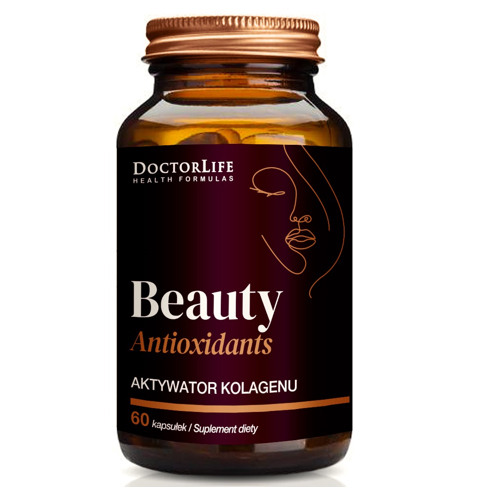 Beauty Antioxidanty Kolagén Aktivátor Doplnok Stravy 60 Kapsúl
