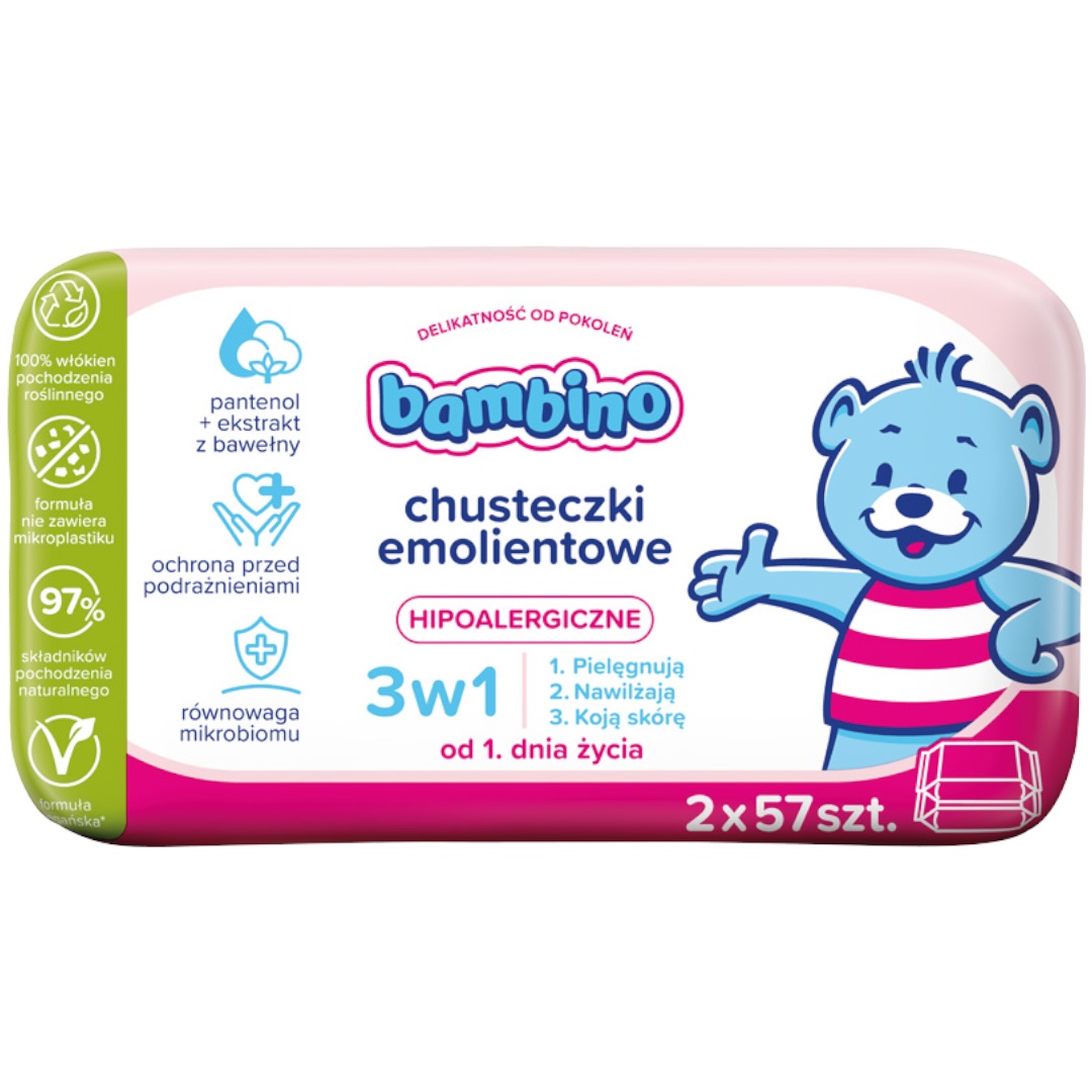 Chusteczki Emolientowe čIsticí Utierky