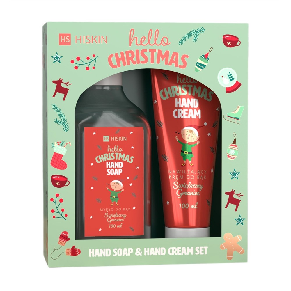 Hello Christmas Vianočná Sada S Vareným Vínom: Krém Na Ruky 60 Ml + Mydlo Na Ruky 200 Ml