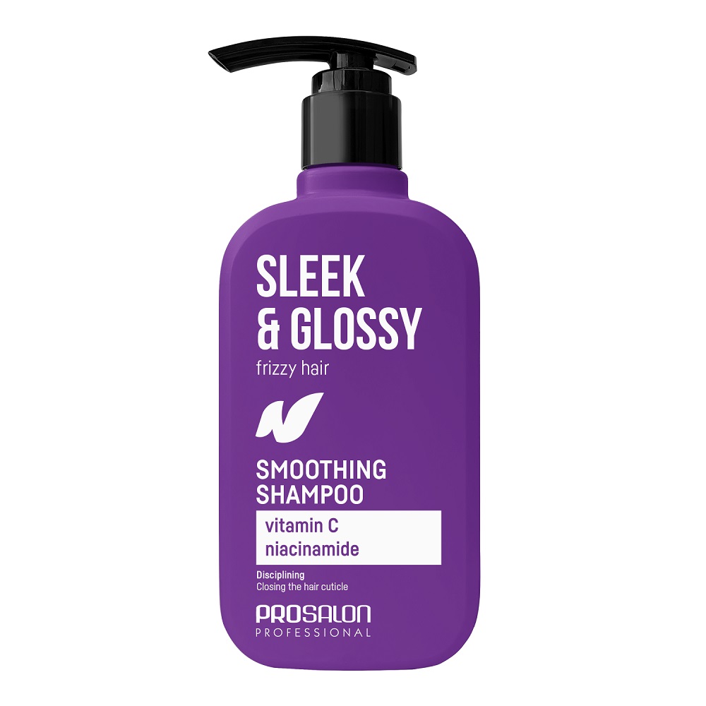 Sleek & Glossy Uhladzujúci šAmpón Na Vlasy 375ml