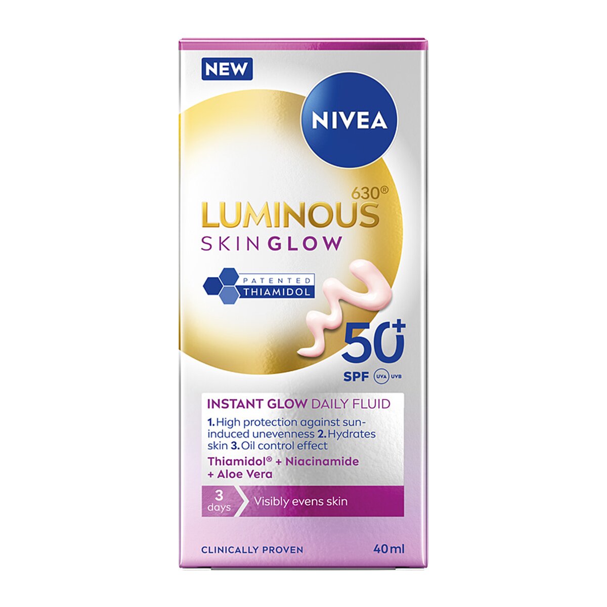 Luminous630® Skin Glow Tekutý Krém S Faktorom SPF 50+ 40 Ml