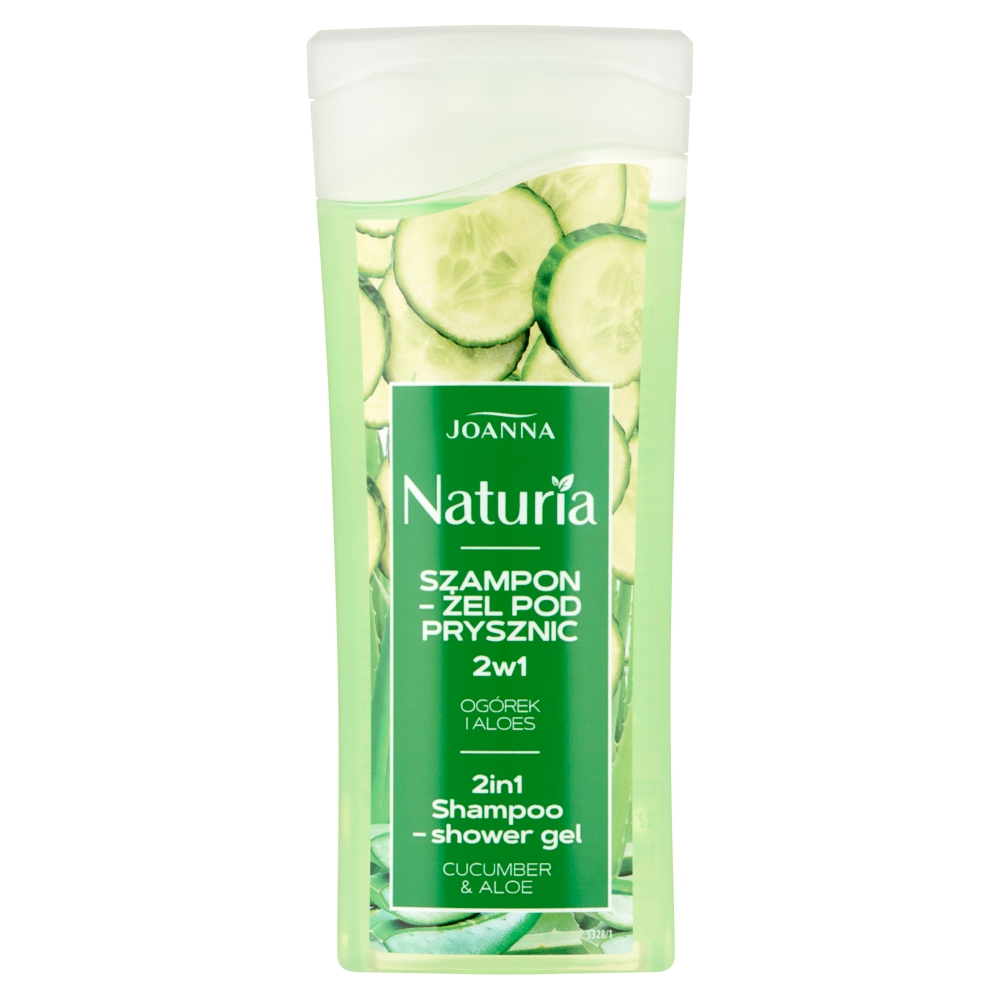 Naturia šAmpón - Sprchový Gél 2v1 Uhorka A Aloe Vera 100ml