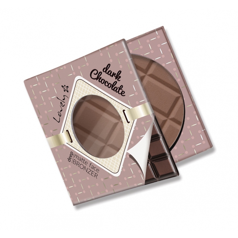 Dark Chocolate Deep Matte Face Bronzer ČOkoládový Matný Bronzer Na Tvár A Telo 9g