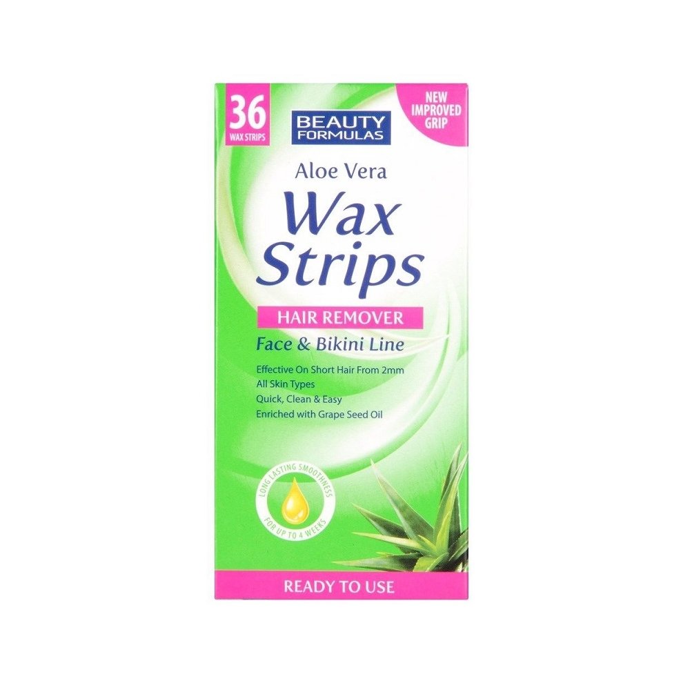 Náplasti Na Epiláciu Tváre A Oblasti Bikín Aloe Vera 36ks.
