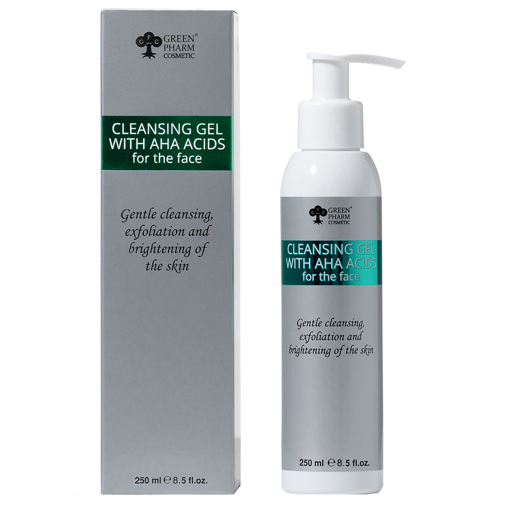 СLeansing Gel With АНА Acids Gél Na Umývanie Tváre S Kyselinami AHA, 250 Ml