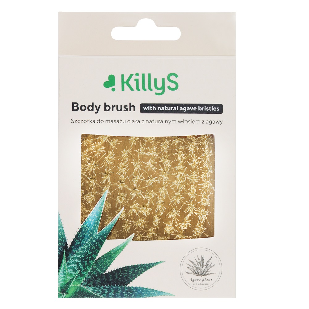 _Body Brush S Prírodnými šTetinami Z Agáve