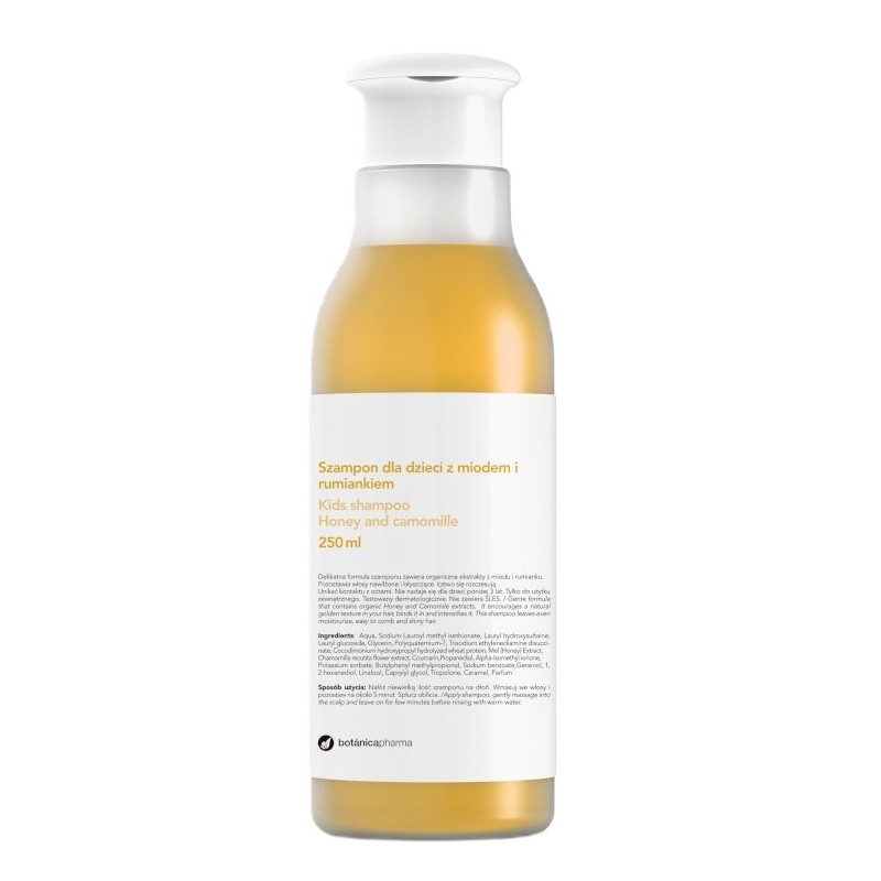 Kids Detský šAmpón S Medom A Harmančekom 250 Ml