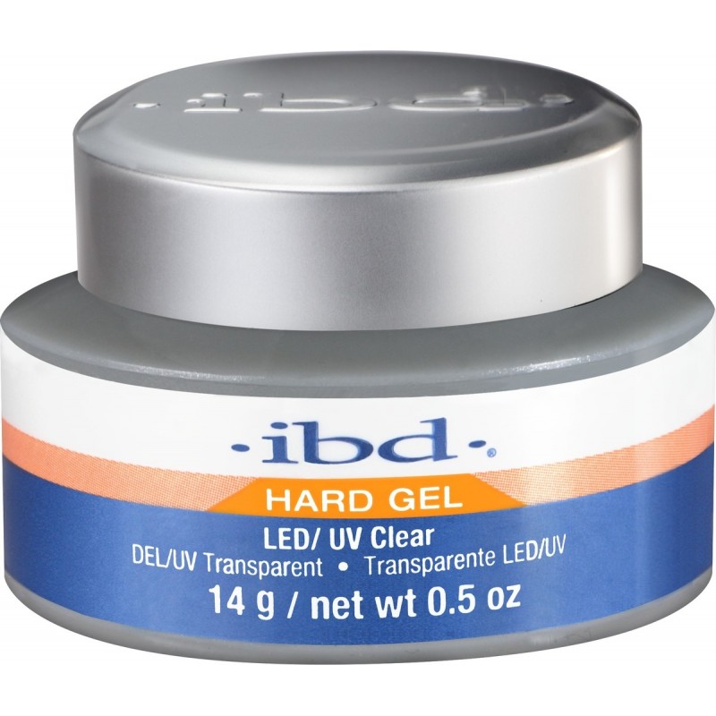 Hard Gel LED/UV Stavebný Gél číRy 14g