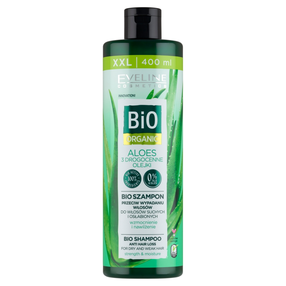Bio Organický Bio-šampón Proti Vypadávaniu Vlasov Aloe Vera 400ml