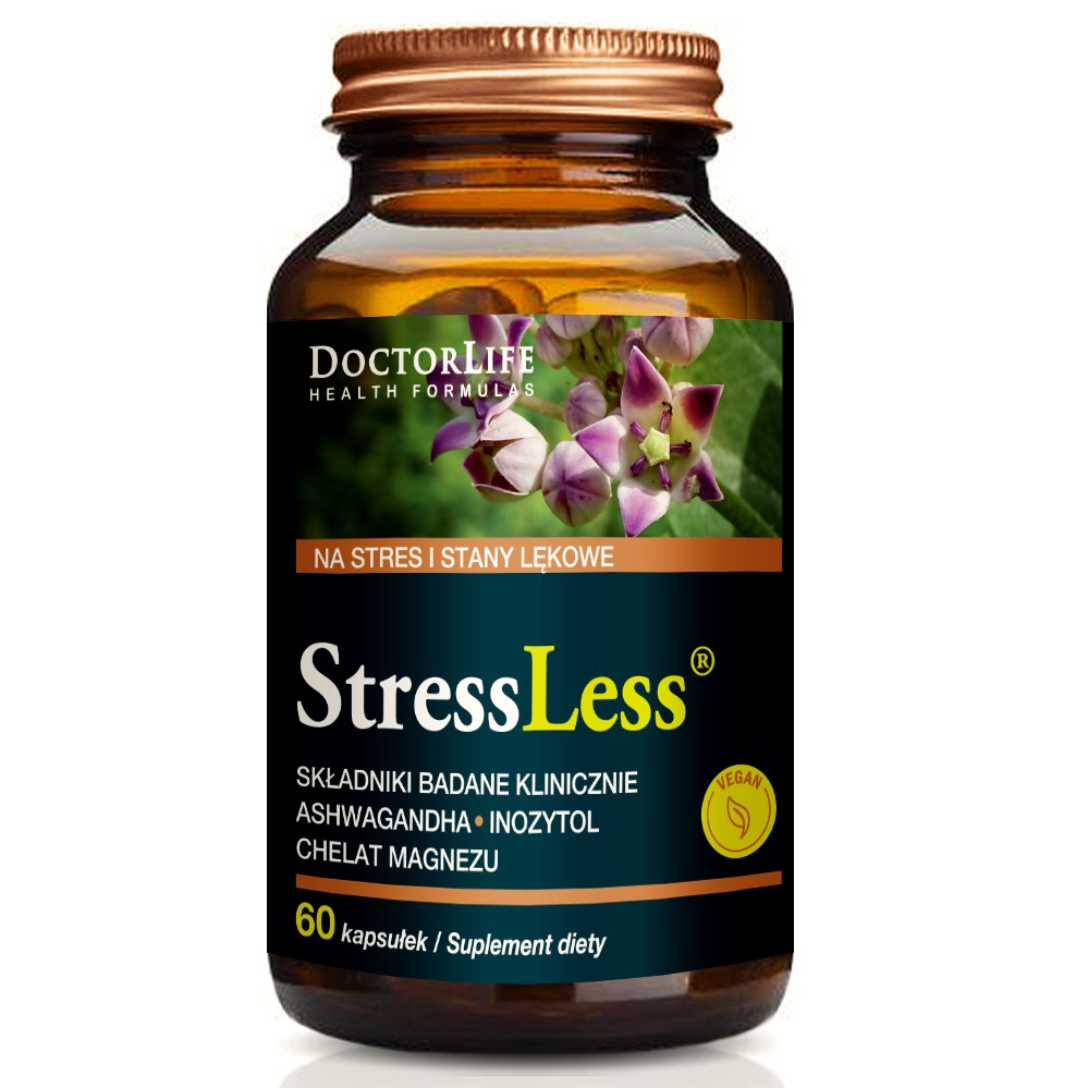 StressLess Na Stres A úZkosť Doplnok Stravy 60 Kapsúl