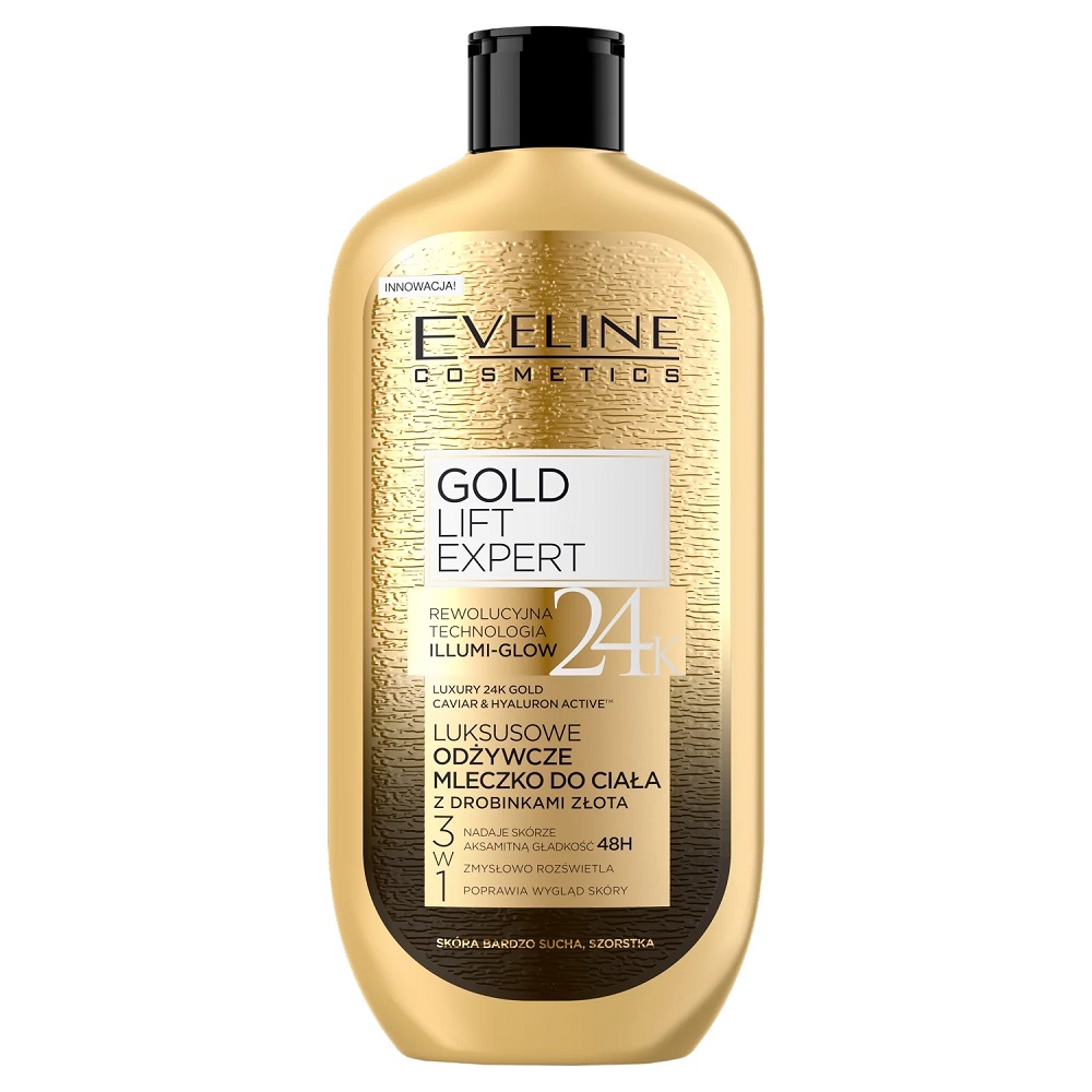 Gold Lift Expert 24k Gold Luxusné Výživné Telové Mlieko So Zlatými čAsticami 350 Ml