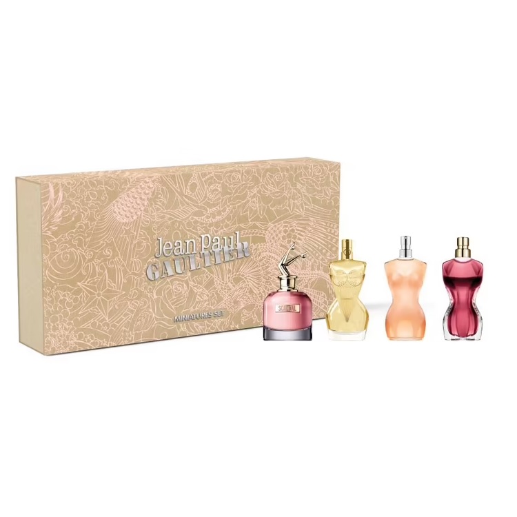 Súprava Miniatúr Pre žEny La Belle Parfumovaná Voda 6ml + Scandal Parfumovaná Voda 6ml + Divine Parfumovaná Voda 6ml + Classique Parfumovaná Voda 6ml
