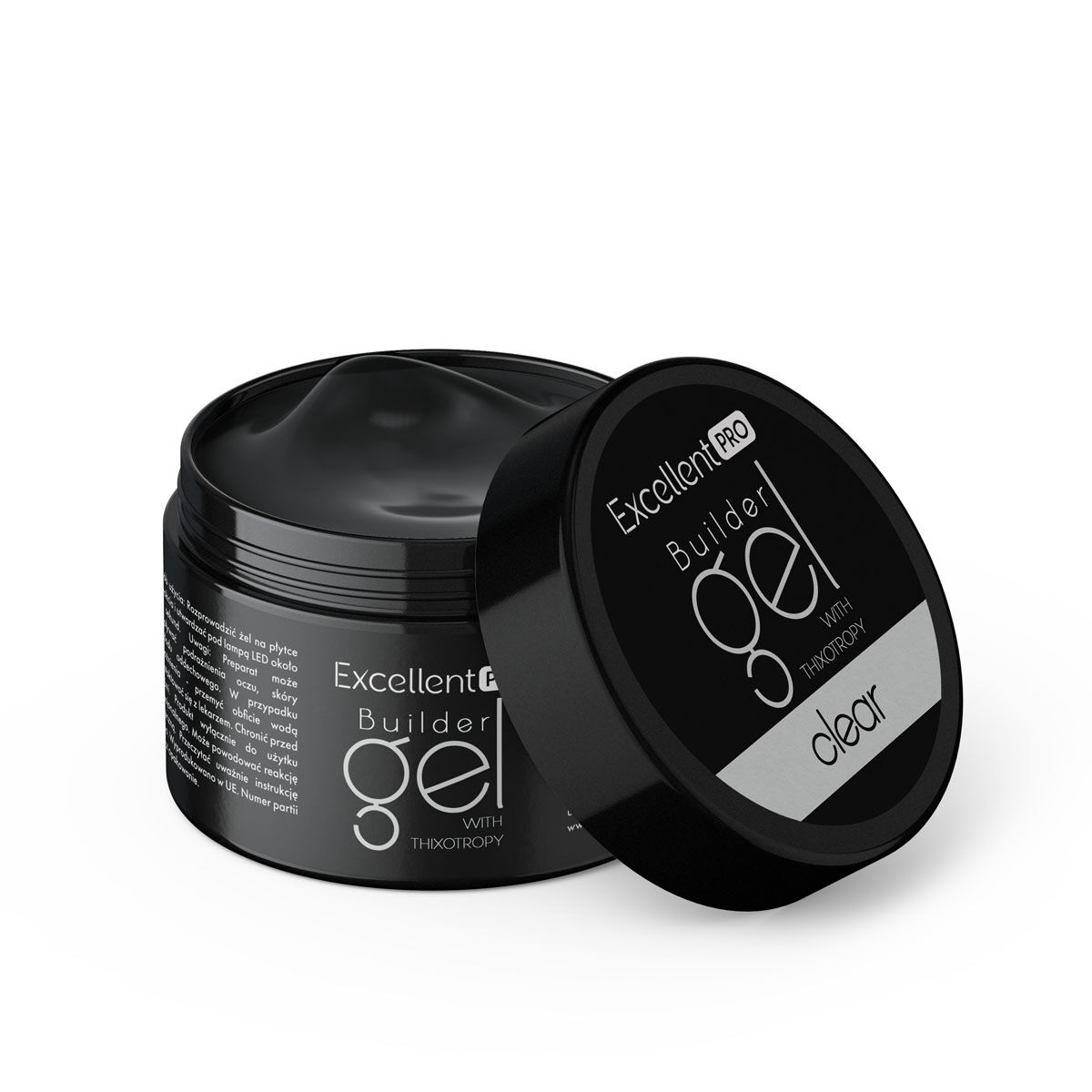Builder Gel With Thixotropy Clear 50g Stavbový Gél S Tixotropnými Vlastnosťami, číRy, 50 G