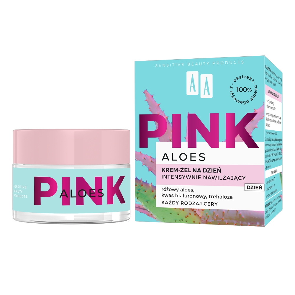 Aloe Pink Intenzívny Hydratačný Gél Denný Krém 50ml