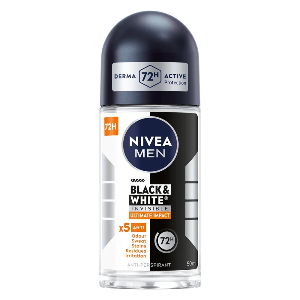Men Black&White Invisible Ultimate Impact 2