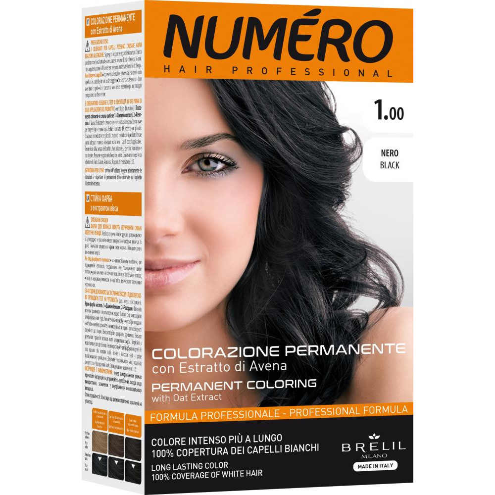 Permanentné Farbenie Vlasov 1 Black 140ml