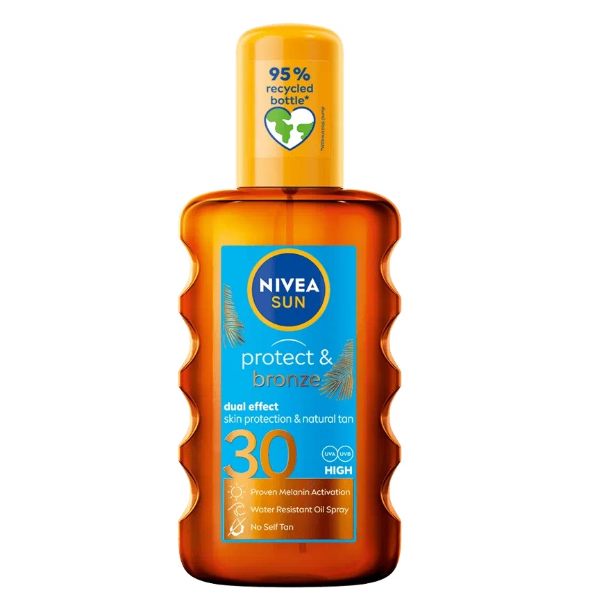 Sun Protect & Bronze Opaľovací Olej V Spreji Na Aktiváciu Prírodného Opálenia SPF30 200ml