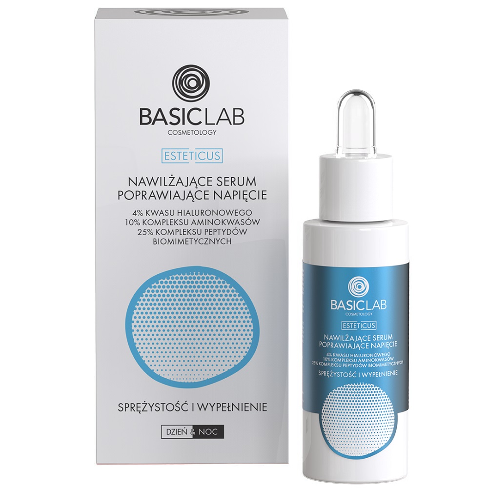Esteticus Hydratačné Sérum Na Zlepšenie Napätia So 4 % Kyseliny Hyalurónovej A 25 % Biomimetického Peptidového Komplexu Springiness And Filling 30 Ml