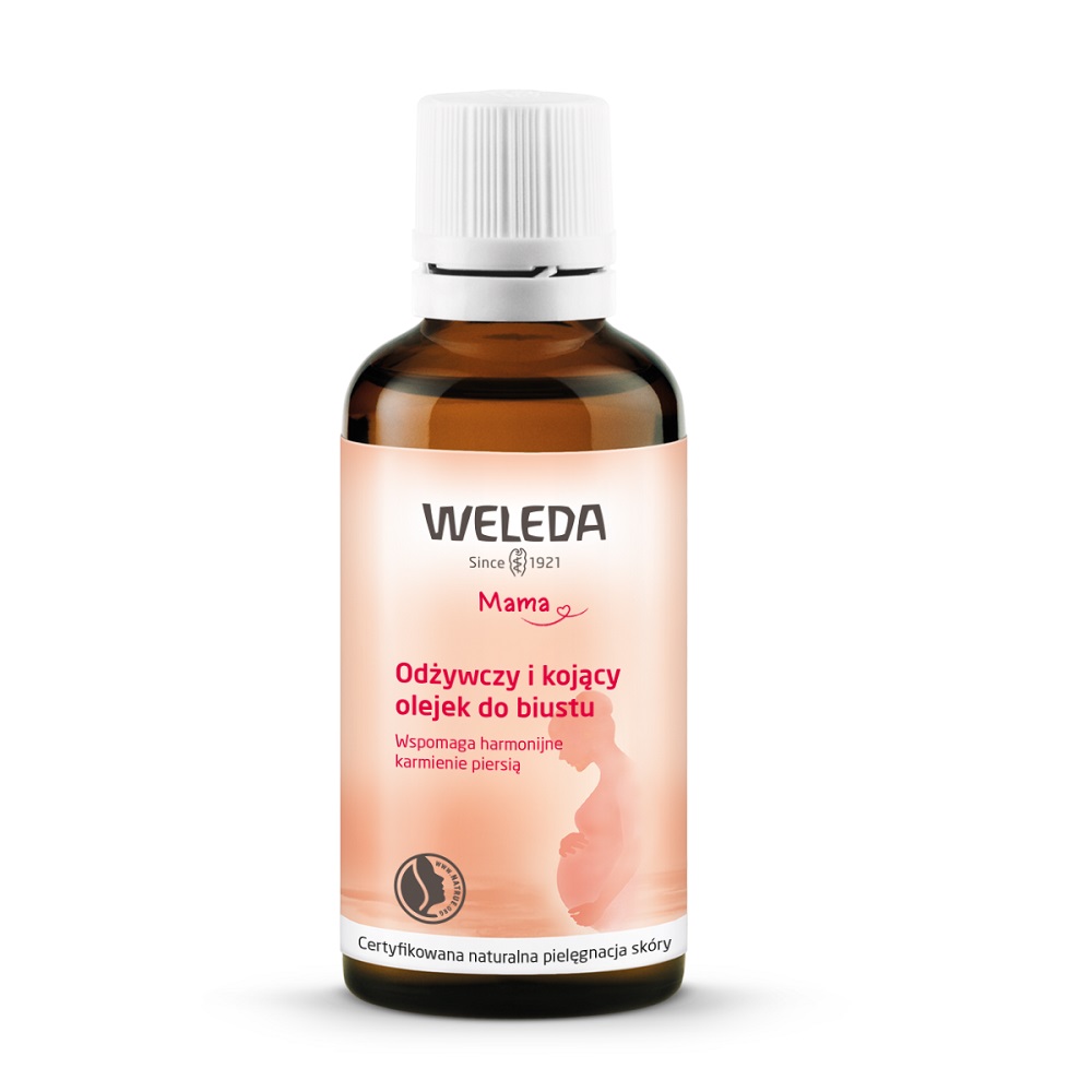 Mama Výživný A Upokojujúci Olej Na Prsia 50 Ml
