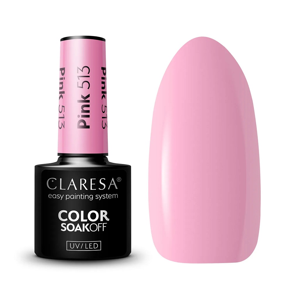 Color Soak Off UV/LED Pink 4
