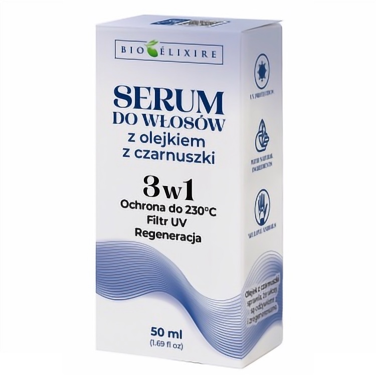 Sérum Na Vlasy S Olejom Z čIernej Rasce 3v1 50ml
