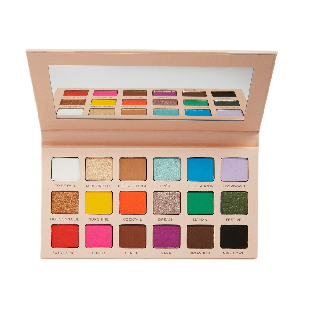X Soph Super Spice Eyeshadow Palette 18 Paleta Očných Tieňov
