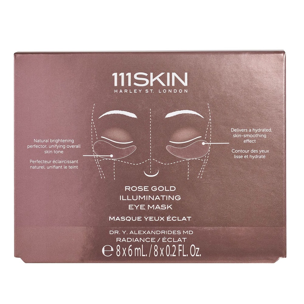 Rose Gold Rozjasňujúca Maska Na Oči 8x6ml