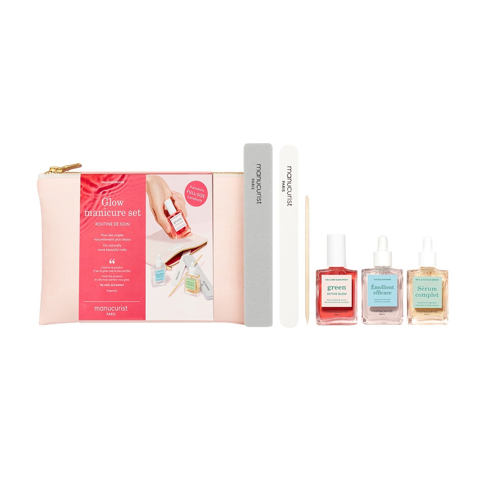 Glow Manicure Set Sada Na Starostlivosť O Nechty Glow Manicure