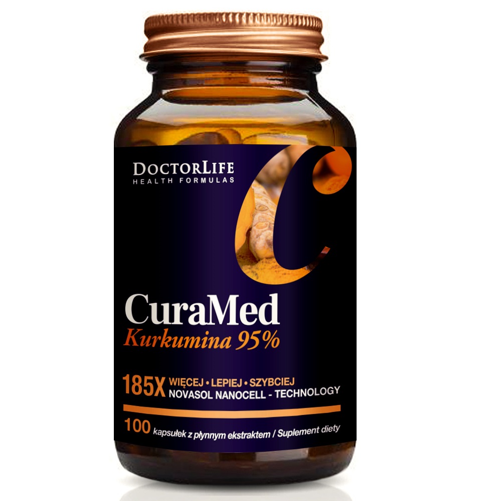 CuraMed NanoCell Kurkumín Micelárny Doplnok Stravy 100 Kapsúl